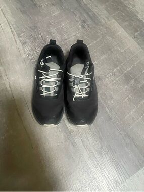 On Running Men's Black Sneakers with White Laces